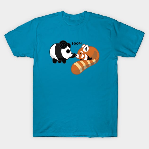 Boop! (for light shirts) T-Shirt by PocketPandas